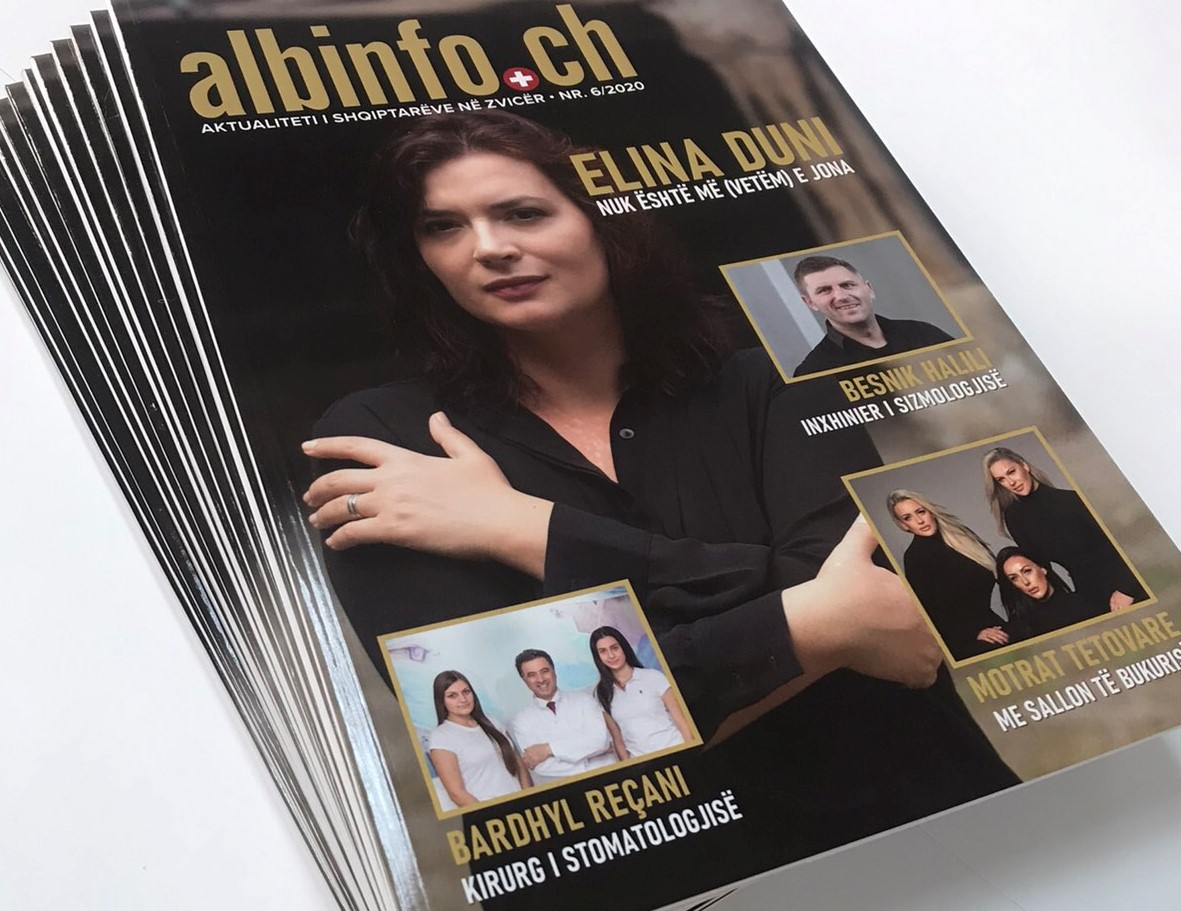 Doli nga shtypi numri më i ri i magazinës albinfo.ch