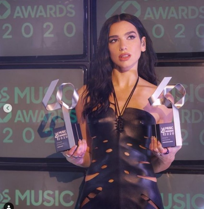 Dua Lipa i ka fituar edhe dy çmime të rëndësishme në “LOS40 Music Awards 2020”