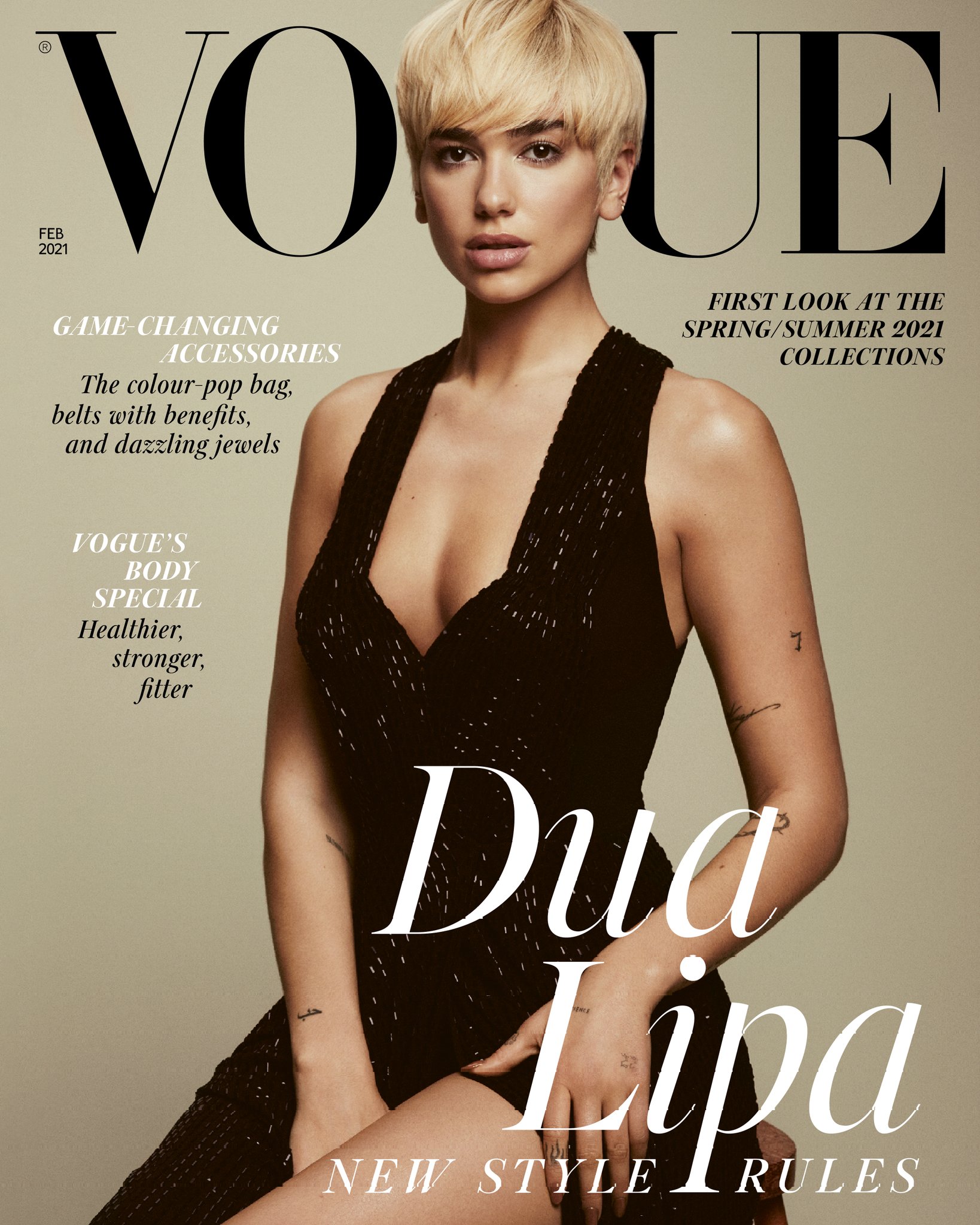 Dua Lipa hyn në historinë e revistës “Vogue”, pushton kopertinën e numrit më të ri