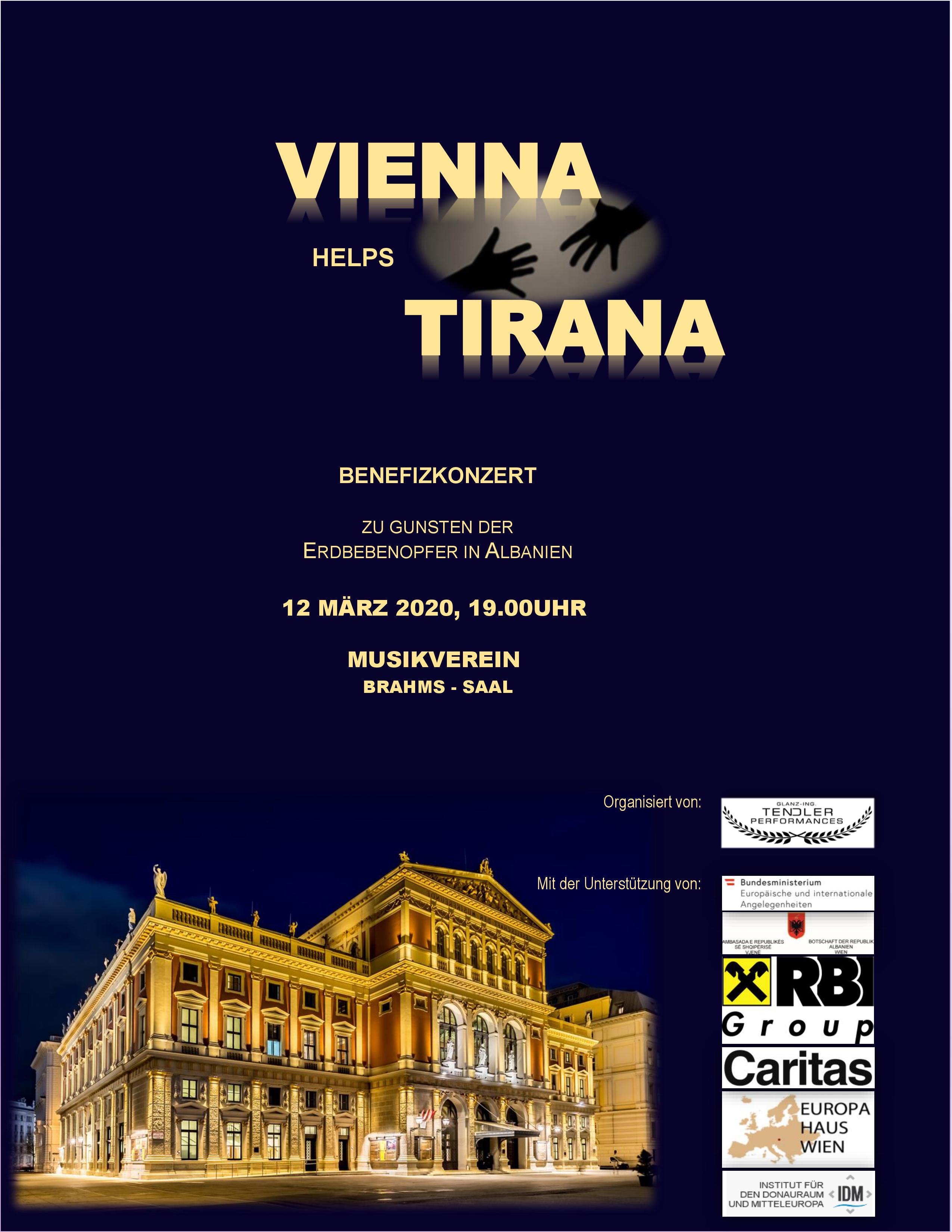 “Vienna helps Tirana” koncert në ndihmë të fëmijëve me aftësi të kufizuara