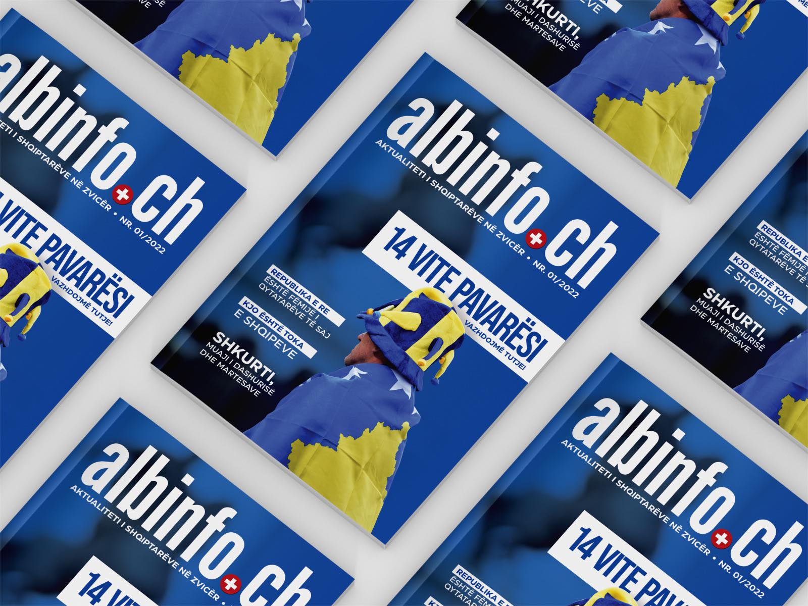 Numri më i ri i magazinës albinfo.ch i kushtohet përvjetorit të Pavarësisë së Kosovës