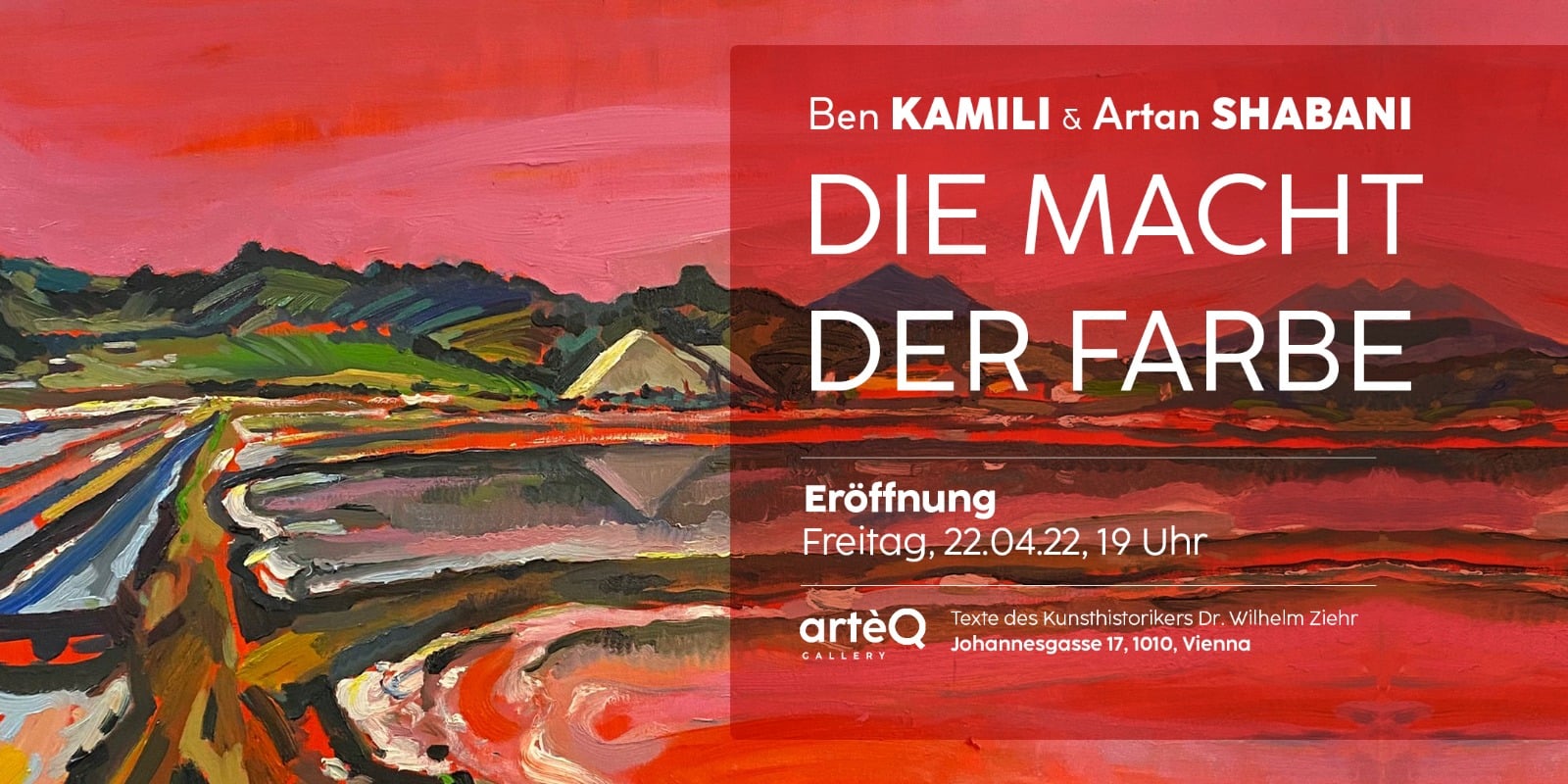 Ekspozitë në Vjenë: Veprat e piktorëve Ban Kamili dhe Artan Shabani