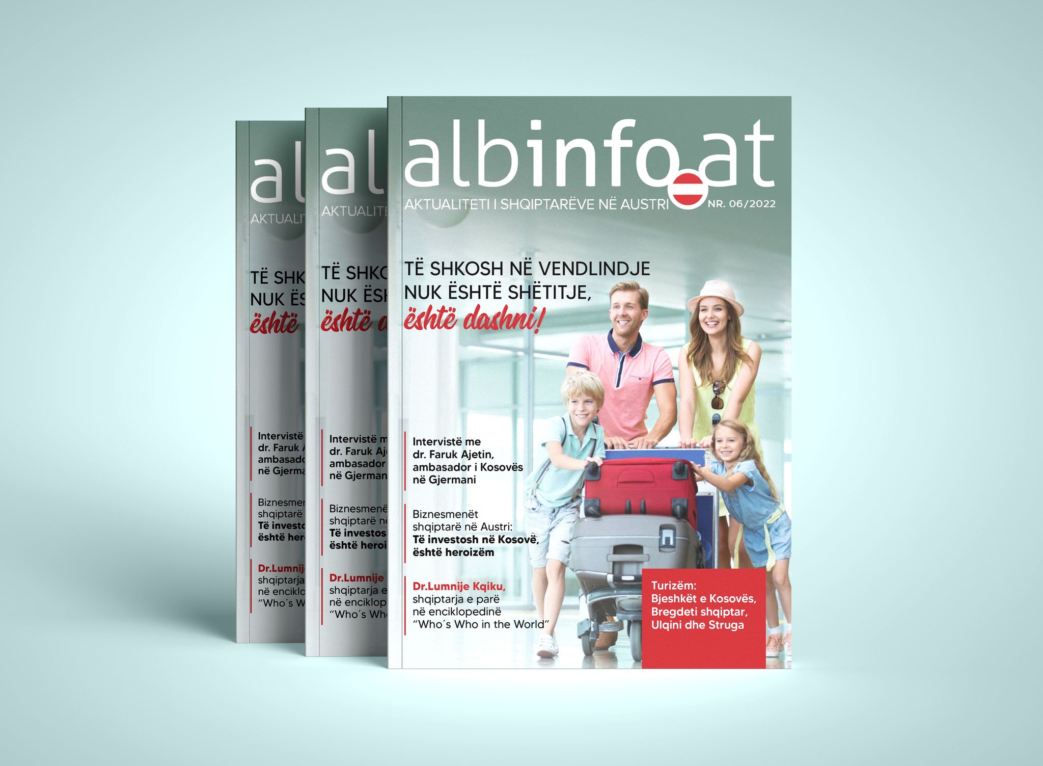 Doli nga shtypi numri më i ri i revistës albinfo.at – edicioni për Austri
