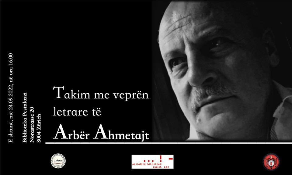 Takim me veprën letrare të Arbër Ahmetajt, në Cyrih