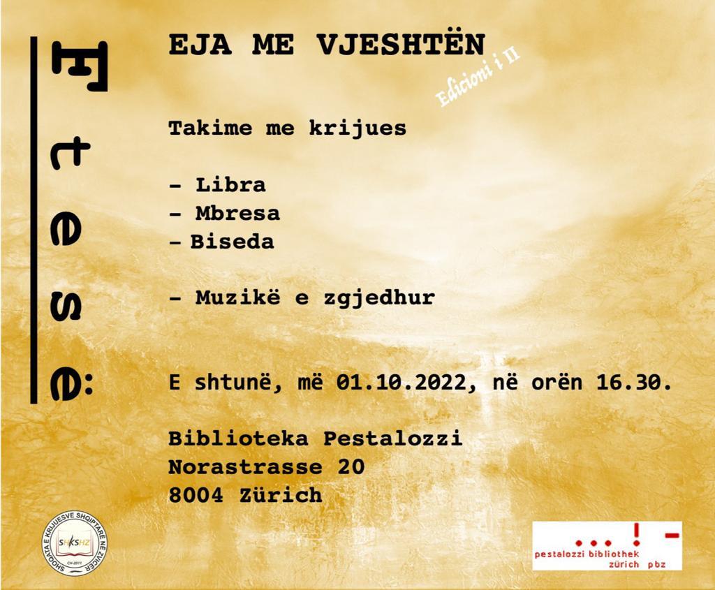 Mbahet takimi letrar “Eja me vjeshtën”