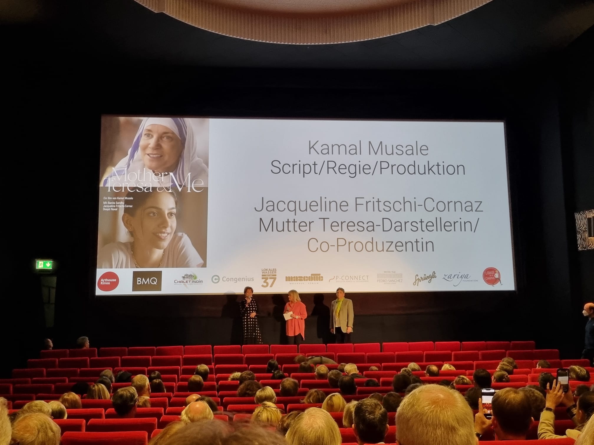 Filmi “Nëna Terezë dhe Unë” filloi rrugëtimin e tij në Zvicër