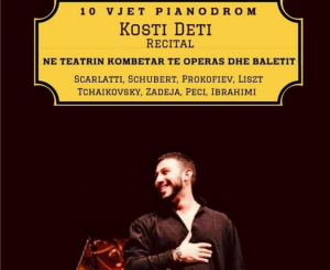 Recital piano nga Kosti Deti në Festivalin e madh Ndërkombëtar në Shqipëri