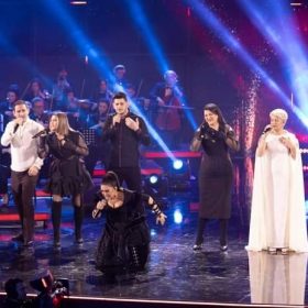 Albina Kelmendi performon në natën e dytë të Eurovisionit