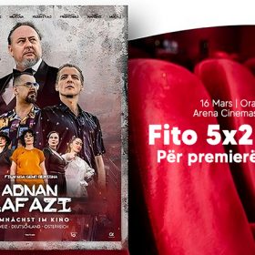 Loja shpërblyese: Fitoni 5×2 bileta për premierën e filmit shqiptar «Adnan Kafazi»
