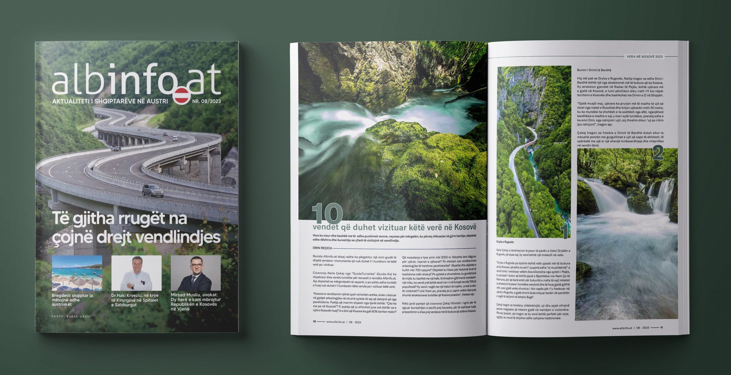 Doli numri i ri i revistës Albinfo.at për Austri