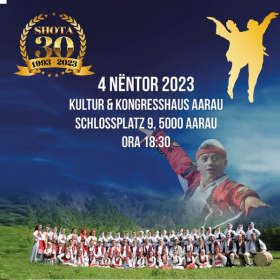 Shkolla shqiptare e vallëzimit “SHOTA” në Zvicër feston 30-vjetorin e themelimit