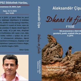 Promovimi i librit “Dheas të fjalës” nga Aleksandër Çipa