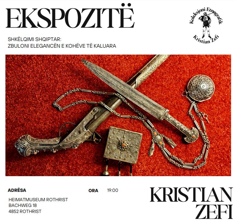 Shkëlqimi shqiptar dhe eleganca e kohëve të shkuara në ekspozitën e Kristian Zefit