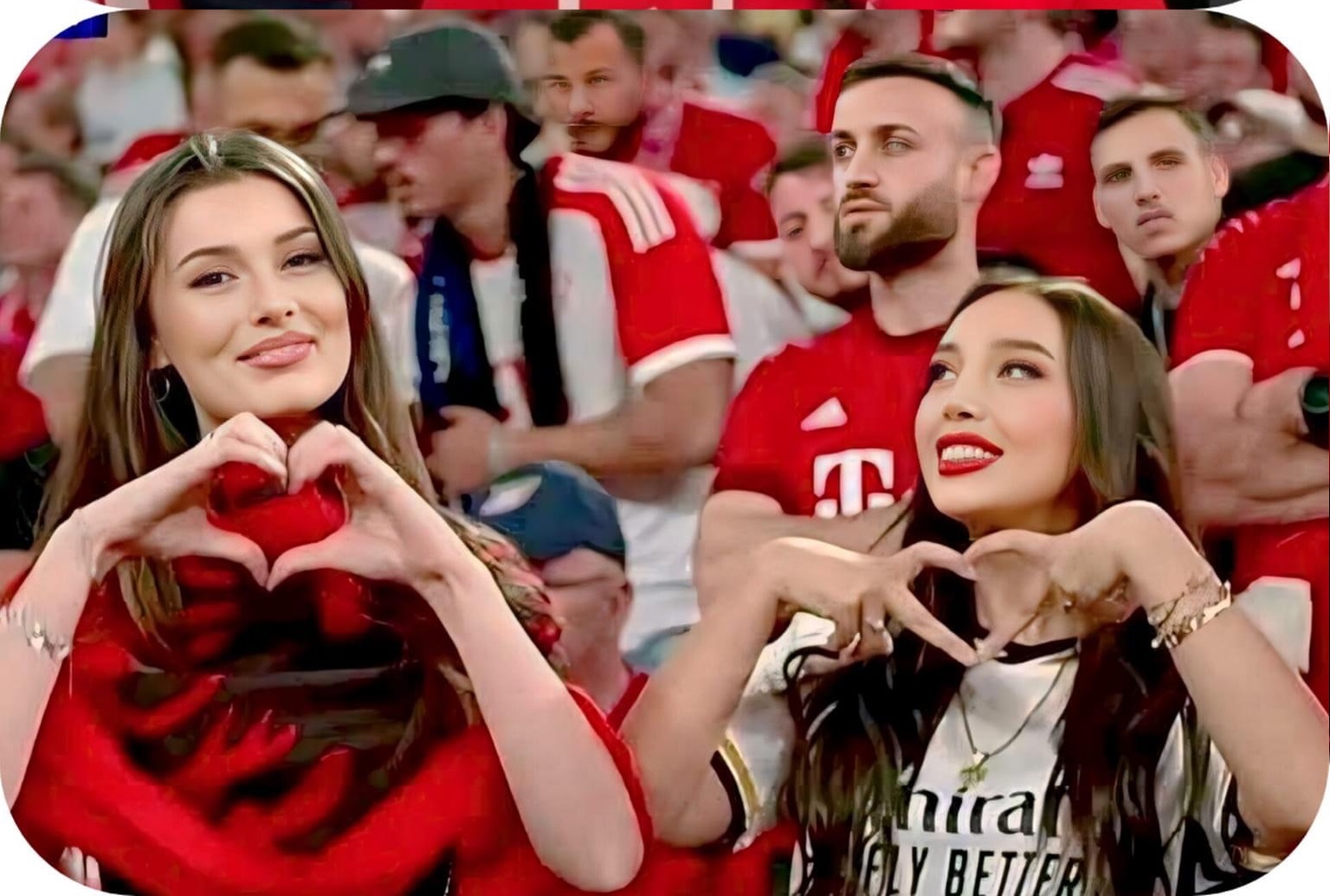 Dy shqiptaret që morën vëmendje gjatë ndeshjes Bayern Munich-Real Madrid në  Allianz Arena - Albinfo