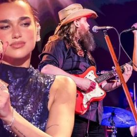 Dua Lipa bën një paraqitja surprizë në ACM Awards
