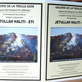 Jetullah Haliti-Eti hap ekspozitë të arteve pamore në Sion