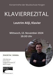 Leutrim Aliji Interpreton Zadenë dhe Beethoven-in në Horgen