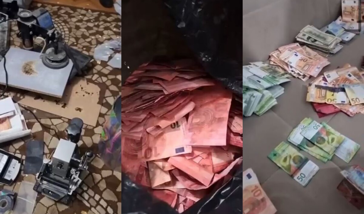 Maqedoni e Veriut: Aksioni “Vardar” zbulon grupin që falsifikonte para për në Kosovë dhe shtetet e tjera