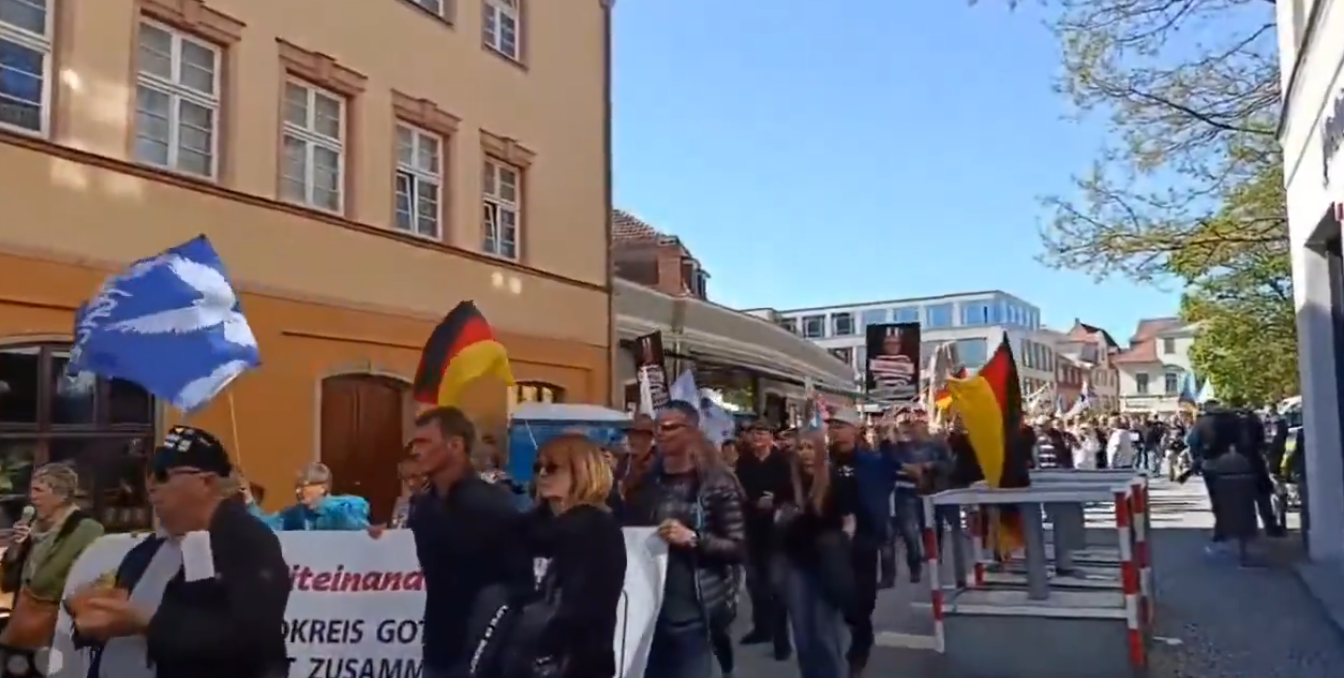 Protestat në Gjermani: Thirrje për mbylljen e kufijve dhe ndalimin e ndihmës për Ukrainën