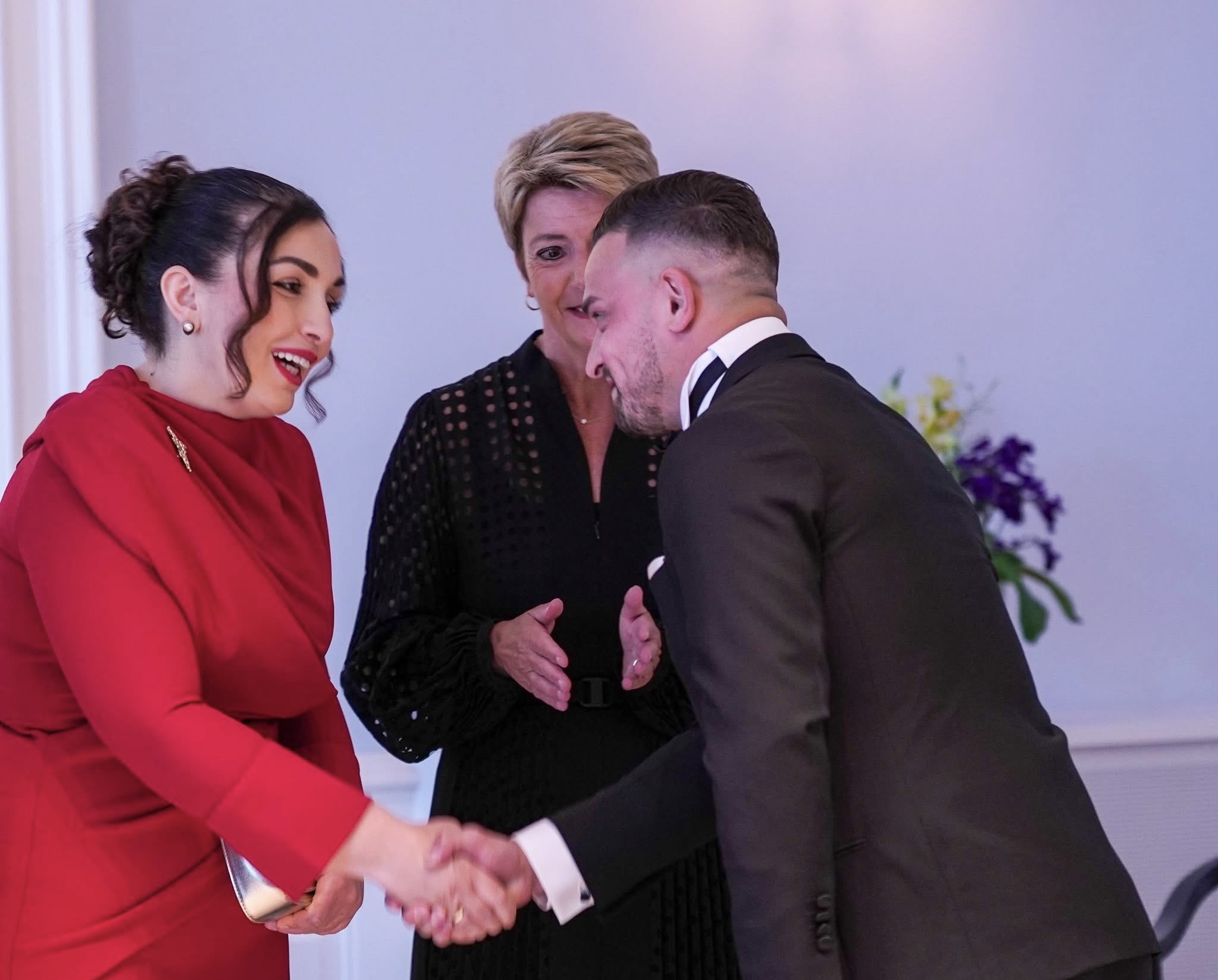 Xherdan Shaqiri mbrëmë iu bashkua Presidentes Osmani në darkën shtetërore në Zvicër