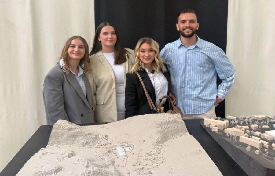 Studentët e arkitekturës së UP-së fitojnë vendin e parë në “Inspireli Awards”