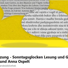 Kove dhe Ospelt diskutojnë mbi përkthimet letrare mes gjermanishtes dhe shqipes