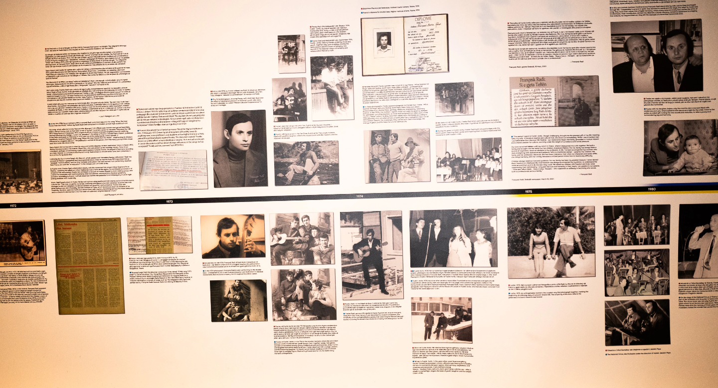 Lozanë  Homazh për 75 vjetorin e kantautorit Françesk Radi