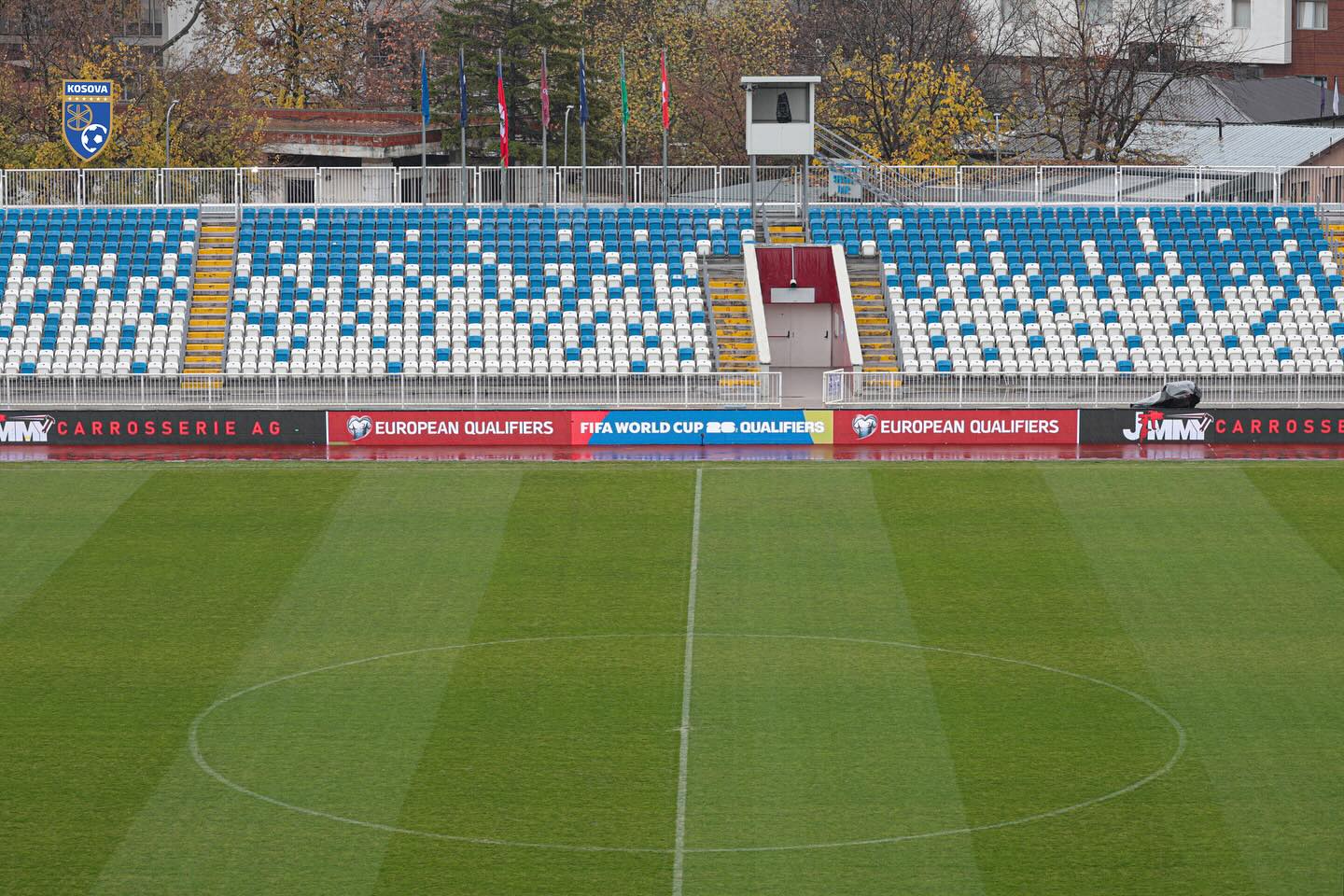 Përkundër shiut  ndeshja Kosova Zvicra do të zhvillohet