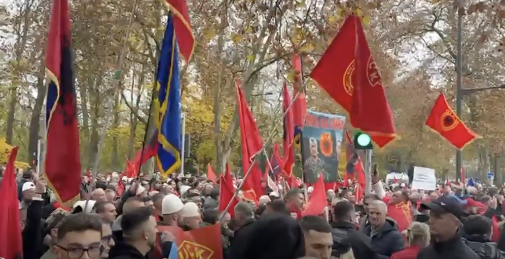 Përfundon protesta në Strasburg  OVL UÇK  Dorëzuam 285 letra në Asamblenë e Këshillit të Evropës