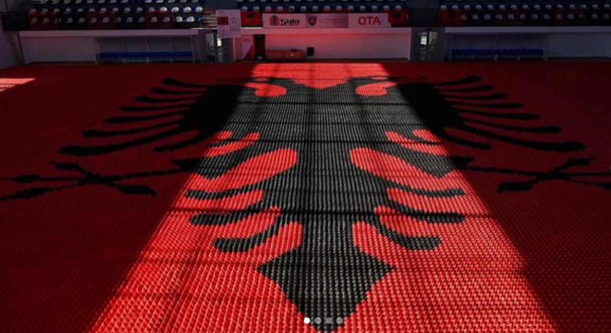 120 mijë letra origami për flamurin shqiptar  Arbnora drejt rekordit botëror