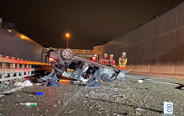 Tre të rinj të lënduar në një aksident në autostradën A51