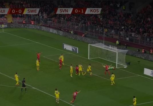 Zvicra mbyll në mënyrë sovrane ndeshjen me Slloveninë  4 me 1