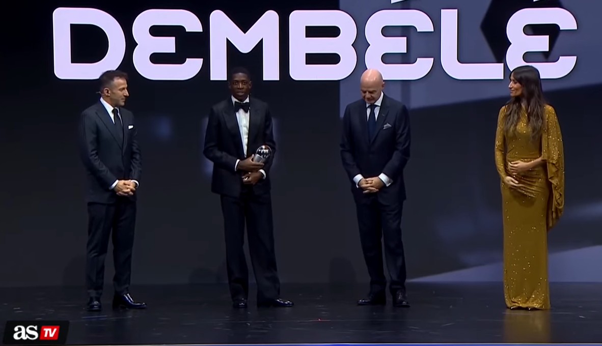 Ousmane Dembélé shpallet lojtari më i mirë i botës për vitin 2025 nga FIFA