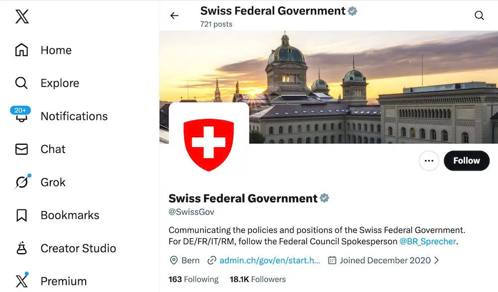 Thirrje për qeverinë zvicerane që të ndalojë përdorimin e X