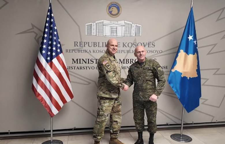 Komandanti i FSK së priti Drejtorin e Gardës Kombëtare të SHBA së