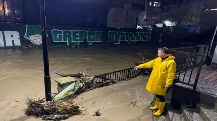 Situata me vërshimet në Mitrovicë është stabilizuar