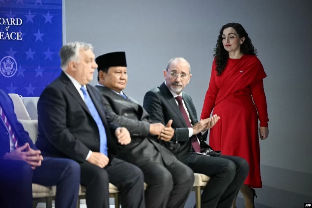 Presidentja Osmani e vetmja grua mes liderëve botërorë në Bordin e Paqes