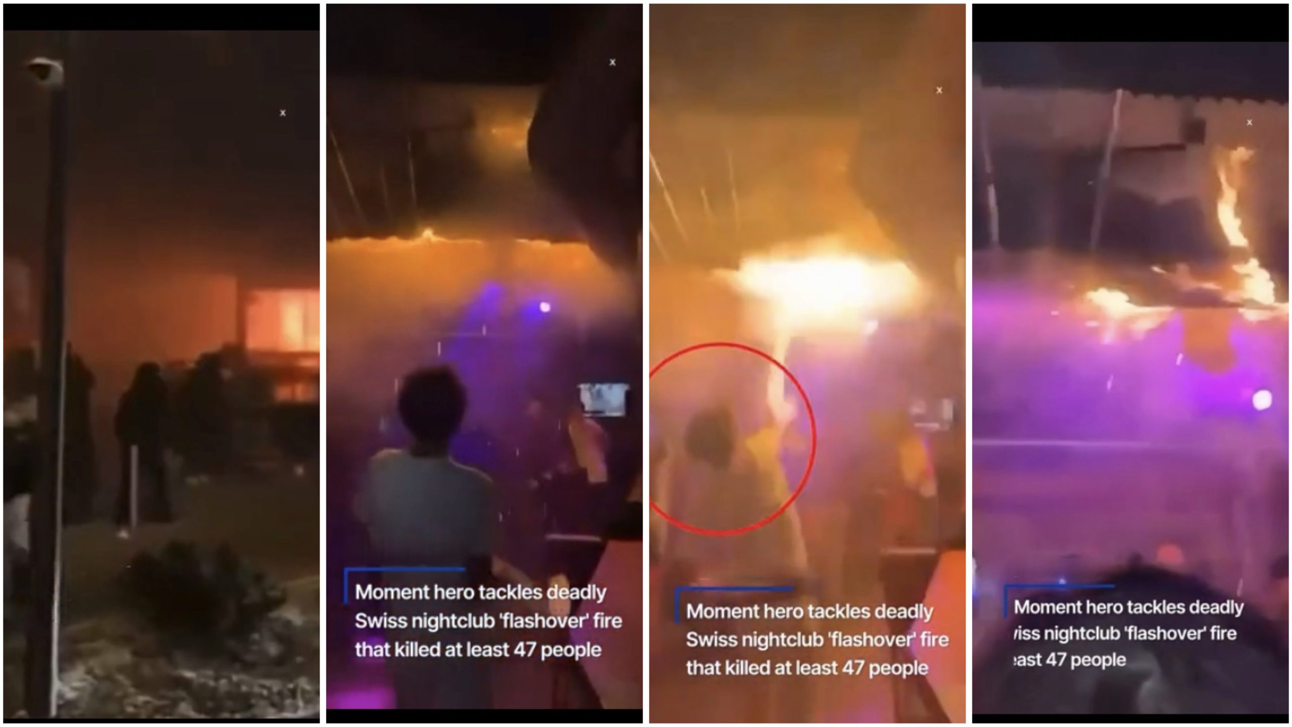 Pamje tronditëse  shpërndahet video e zjarrit në resortin Crans Montana