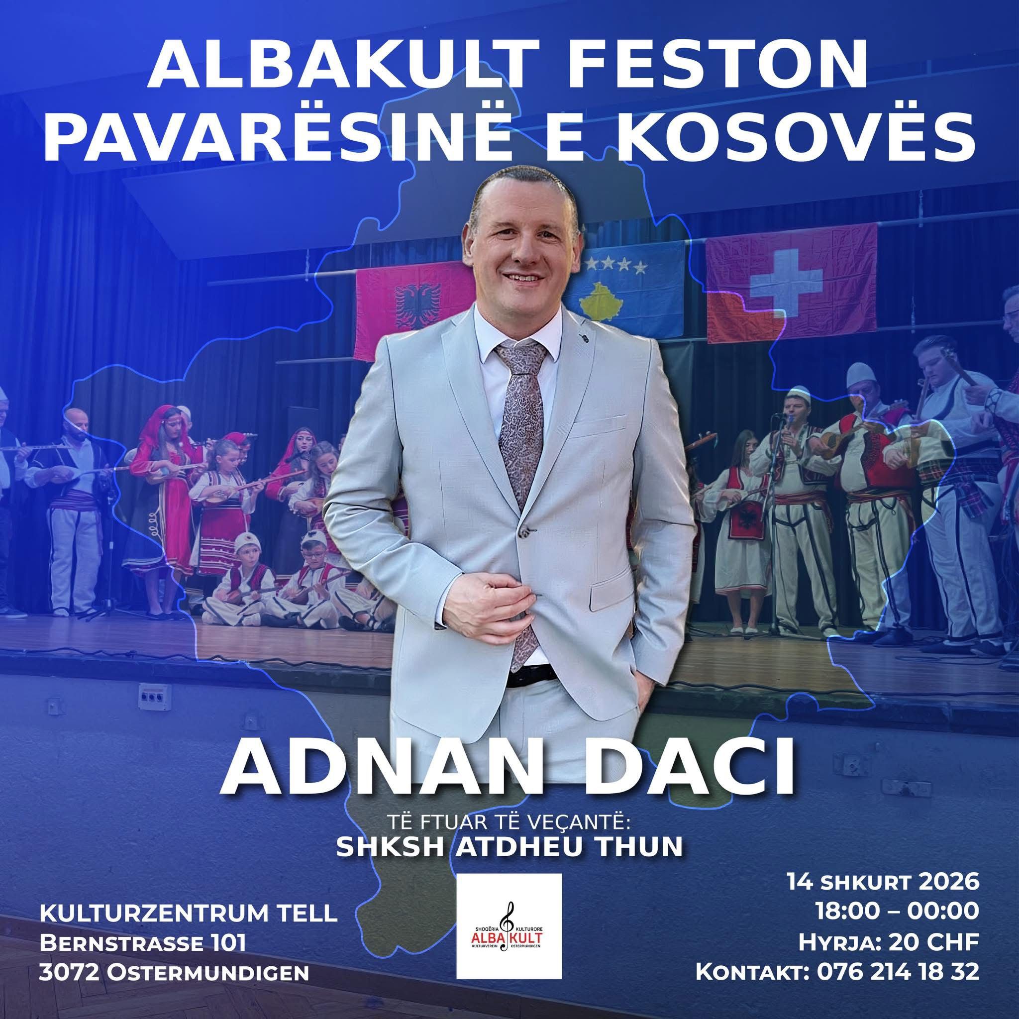 Albakult feston Pavarësinë e Kosovës ne Ostermundigen