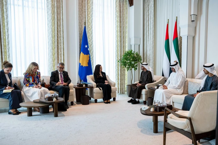Presidentja Osmani  Kosova është e bekuar me mbështetjen e Emirateve të Bashkuara Arabe