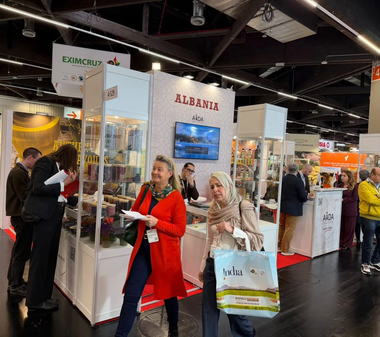 Shqipëria tregon potencialin e produkteve bio në BIOFACH 2026 në Nuremberg