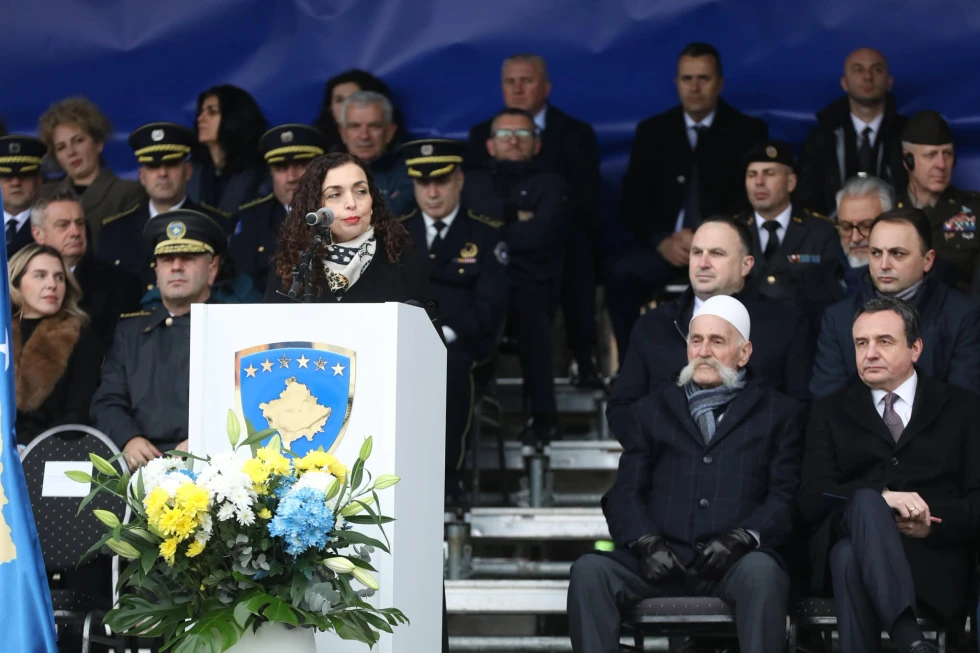 Presidentja Osmani  Pavarësia e Kosovës është realitet falë sakrificave të UÇK së