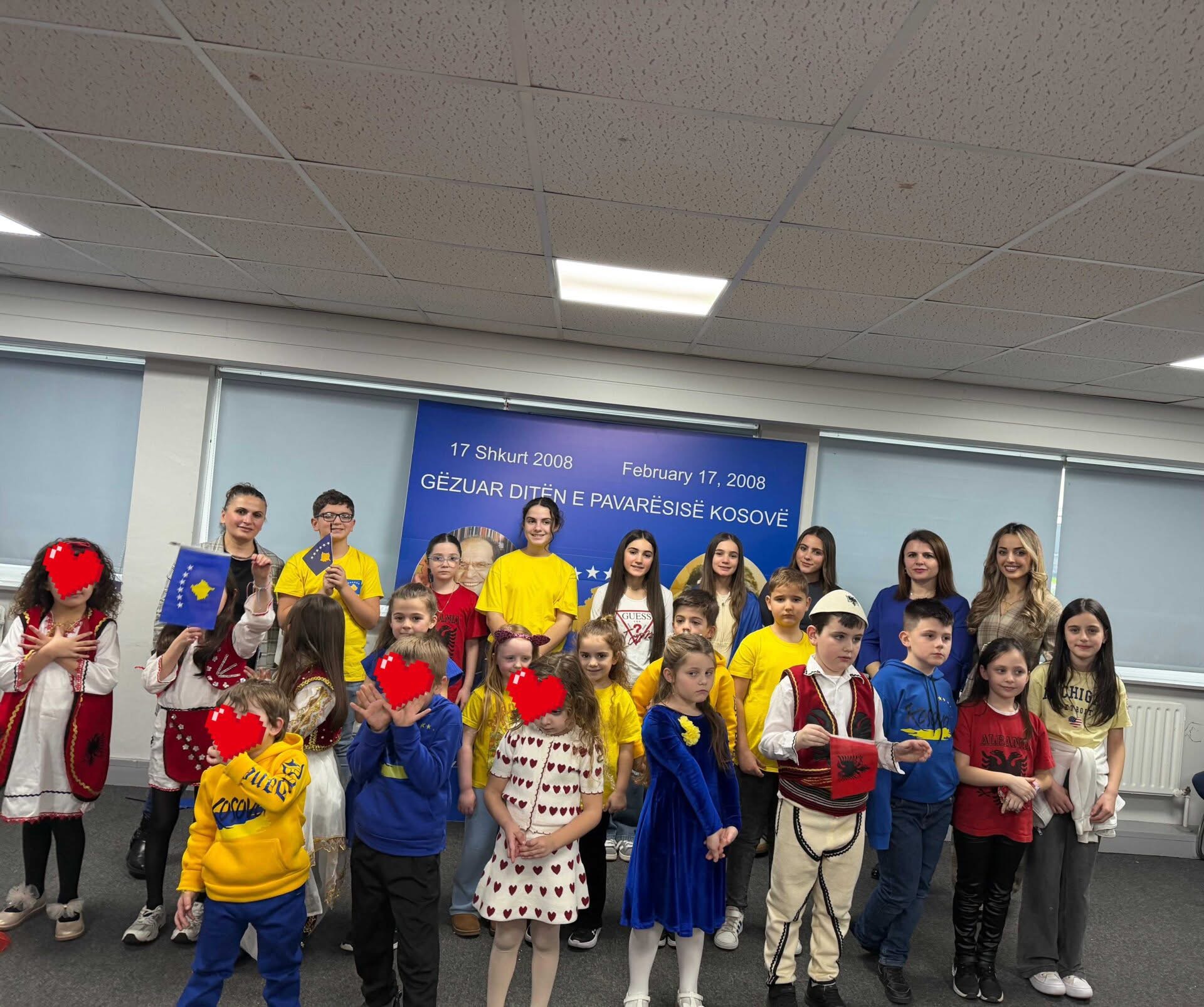 Shkolla Shqipe  Pjetër Budi  feston 17 Shkurtin në Liverpool