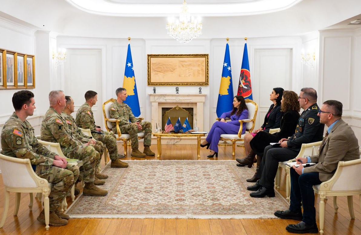 Osmani  Prania e SHBA së në kuadër të KFOR it jetike për Kosovën