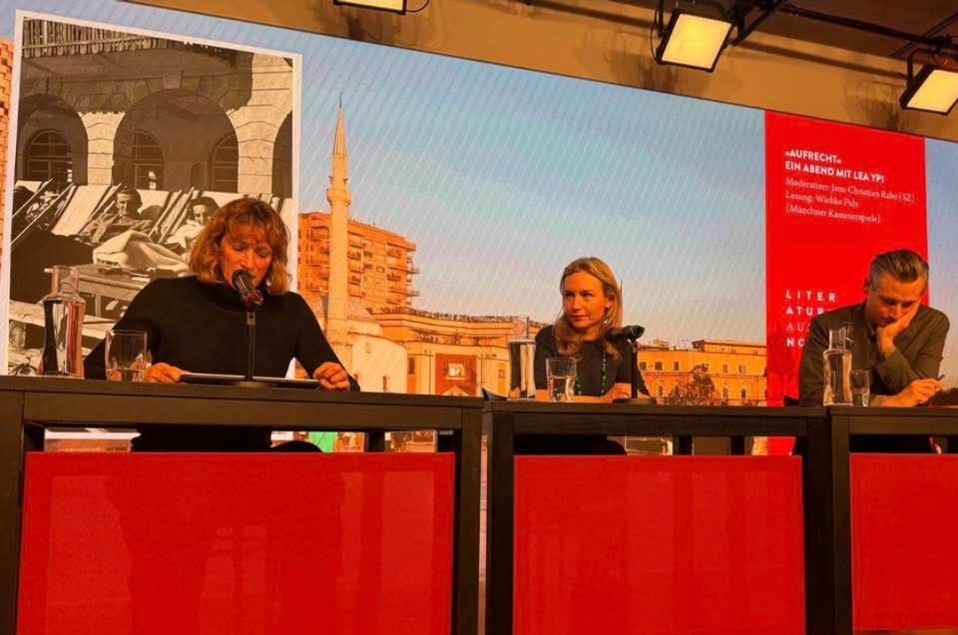 Lea Ypi prezanton librin e saj të fundit në Literaturhaus München