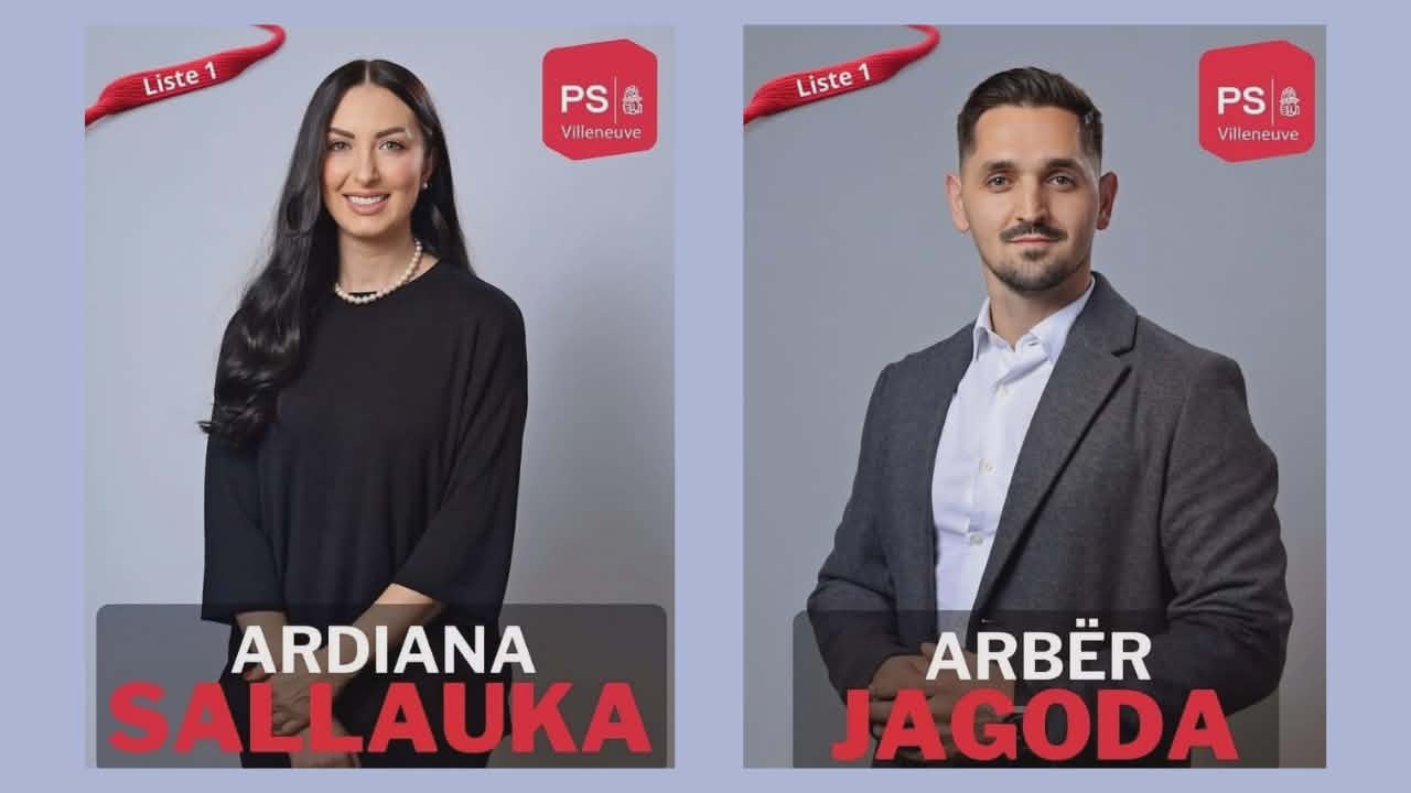 Ardiana Sallauka dhe Arber Jagoda rizgjidhen në Këshillin Komunal të Villeneuve në kantonin Vaud