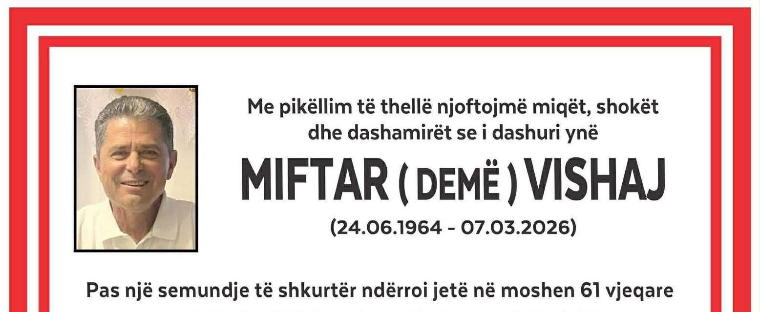 Njoftim për të pame në Vjenë