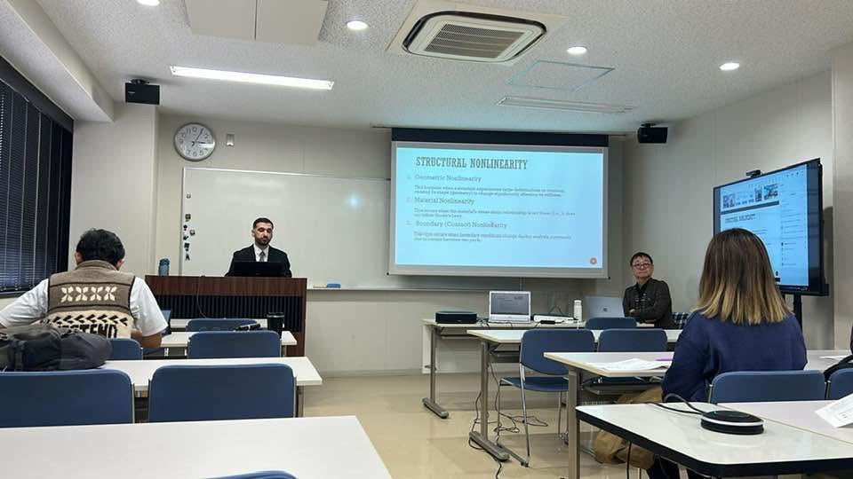 Erjon Krasniqi doktoron në Inxhinieri Ndërtimore në Japoni