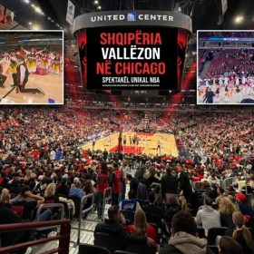 “Xhamadani vija-vija” jehon në United Center, Bulls sjellin atmosferë shqiptare në NBA
