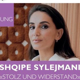 Shqipe Sylejmani me lexim letrar në Bernë